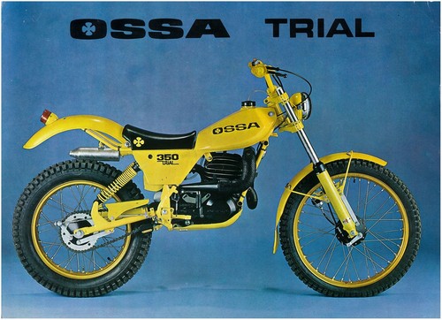 Ossa brochure mar 350 trial - brochure,