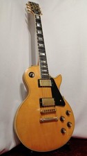 (Gibson) 1978 Guitare électrique vintage Les Paul Custom Natural Gold...
