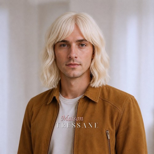 Perruque homme carré - perruque,