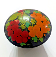 Boîte laquée russe vintage