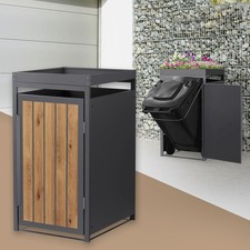 Abri pour poubelle 68x80x124 - pour,