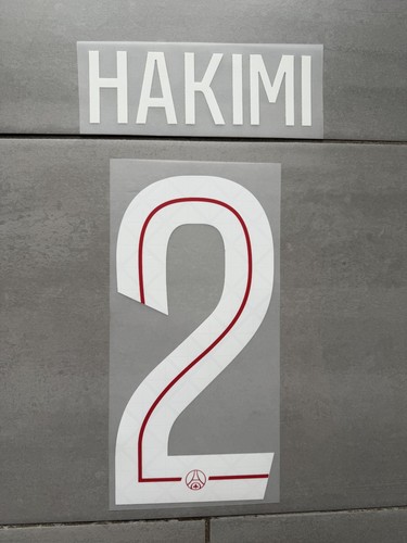 Flocage hakimi psg home - hakimi,