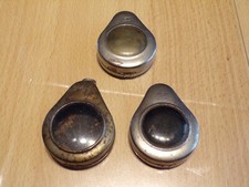 Lot de 3 boites à montre à gousset en métal " ARGUS "