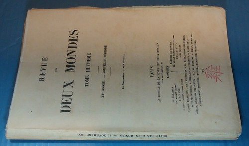 Revue des deux mondes - revue,