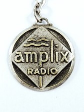 PORTE-CLES - AMPLIX RADIO 1960s - Métal Vintage - Logo