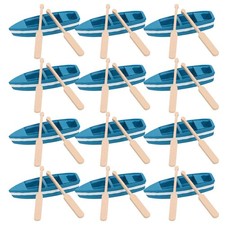  Lot de 12 mini-bateaux à