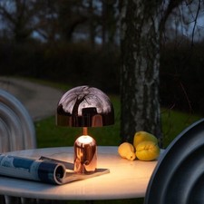 Objet lumineux de table rechargeable TOM DIXON BELL PORTABLE H280mm