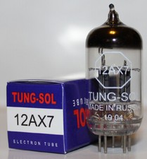 1 X Tung Sol 12AX7 / ECC83 Tube Pré-Ampli, Neuf Dans La Boîte !