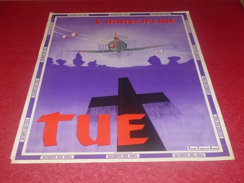 Aviation affiche originale - aviation,