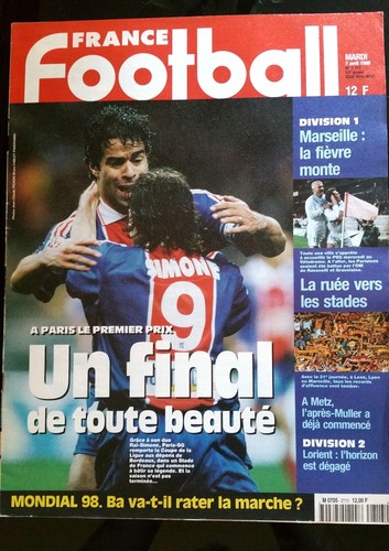 France football 1998 - football, 7/04/1998;