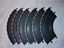 Lot x6 RAIL PISTE COURBE