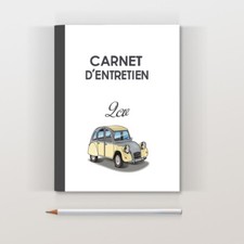 Carnet d'entretien 2cv Dolly