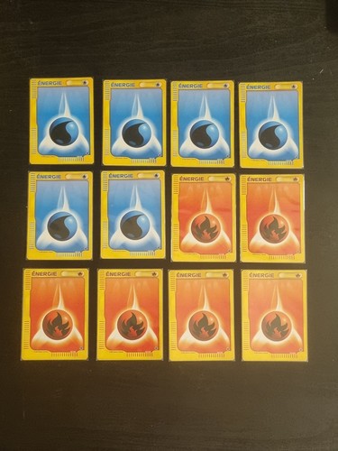 Lot cartes énergie - 12,