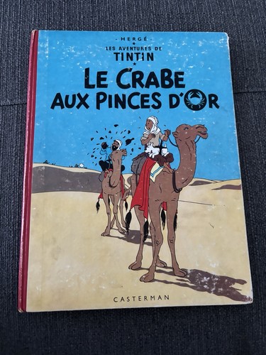 Tintin crabe aux pinces - tintin,