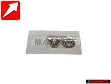 VW Original V6 Arrière Embleme Monogramme Logo Chrome - 022853675