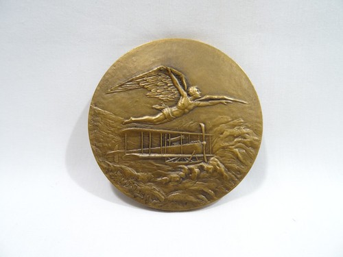 Ancienne medaille bronze - ancienne, en
