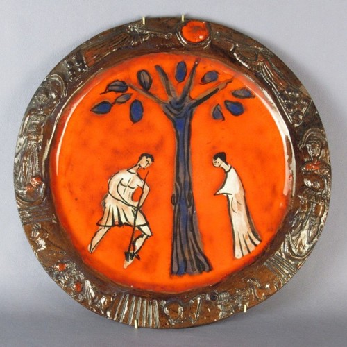 Assiette maiolica terre - assiette,