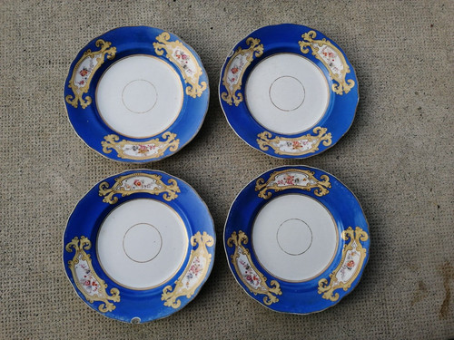 Lot assiettes porcelaine - 4,