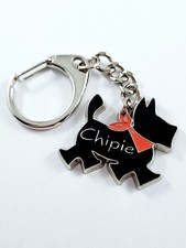 PORTE-CLES - CHIPIE - Mode VÊTEMENTS Sacs Maroquinerie - CHIEN Yorkshre Métal -