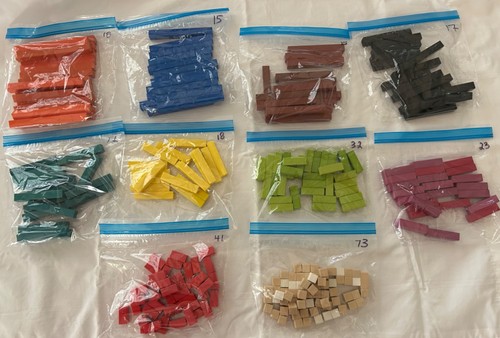 Cuisenaire rods 268 about - ~, ~