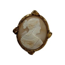 Camée coquille déesse - camée,