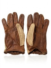 Gants de conduite vintage en