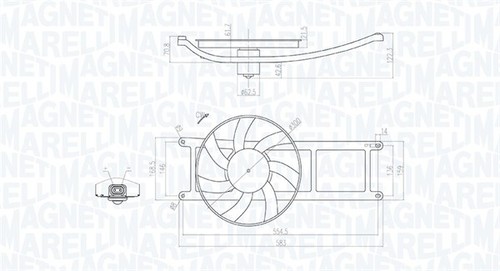 Magneti marelli ventilateur - magneti,