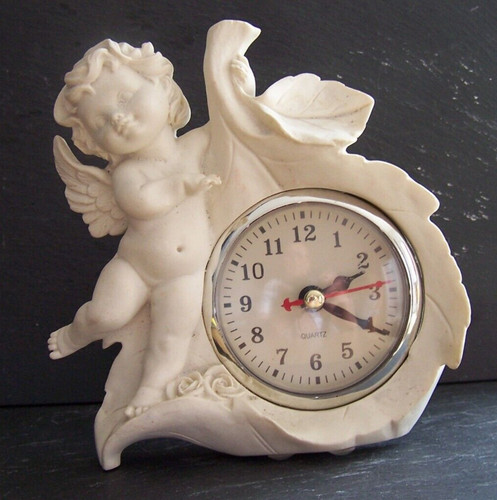 Horloge sculpture figurine - horloge,