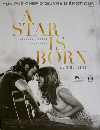 Star born affiche cinéma - star,