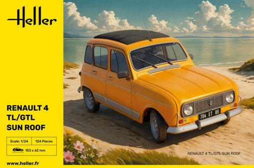 Maquette renault 4tl - 1/24,