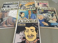 Lot de 7 bd A suivre