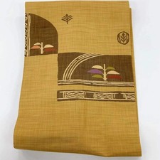 5609# Ceinture Kimono Japonaise Vintage Nagoya Obi Tissu Soie Traditionnel