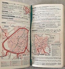 Guide Michelin France de 1958