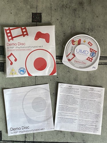 Demo disc vol playstation - disc, vol.1