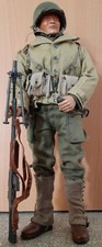 Figurine collection articulée 1/6 BAR gunner en Italie WW2