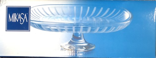 Mikasa footed cake - mikasa, plate