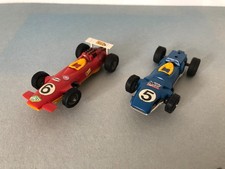 Lot de 2 voitures JOUEF Formule 1 Matra et Lotus pour circuit électrique