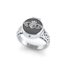 Irlandais Claddagh 925 Argent