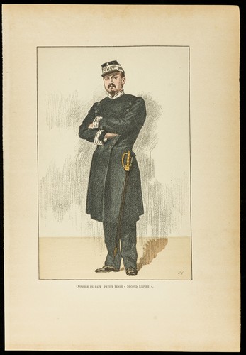 1896 officier paix second - officier,