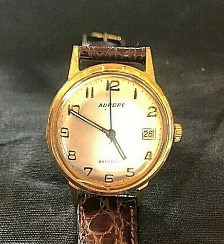 Montre aurore antichoc plaque - aurore,