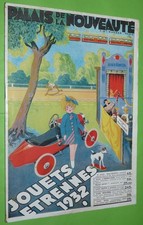CATALOGUE PALAIS DE LA NOUVEAUTE PARIS ETRENNES 1932 JOUETS CADEAUX