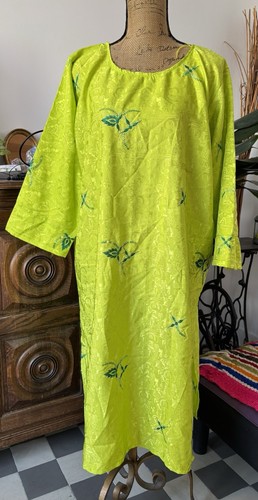 Robe long tunique ethnique - long,