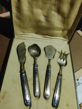 Service a gâteaux argent