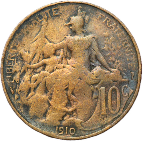 18106 10 centimes 1910 - -,