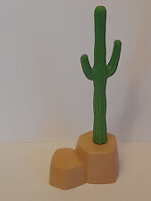 Playmobil western cactus de camps indien fort tunique bleue cowboy nordiste