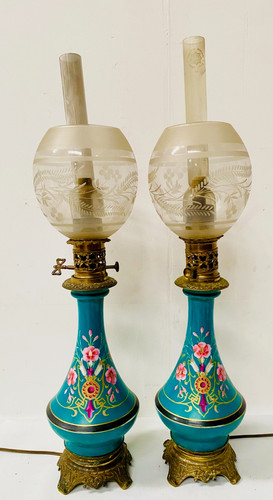 Paire lampes pétrole - paire,