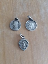 Lot de 3 petites médailles