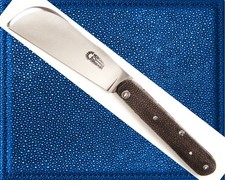 * UNIQUE COUTEAU PLIANT * SEURRE * VÉRITABLE BROSSARD * GALUCHAT * FRANCE *