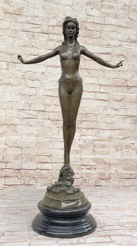Statue bronze fait main - bronze,