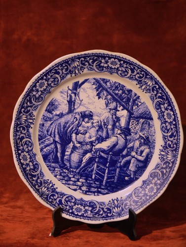 Plaque decorative boch - plaque,